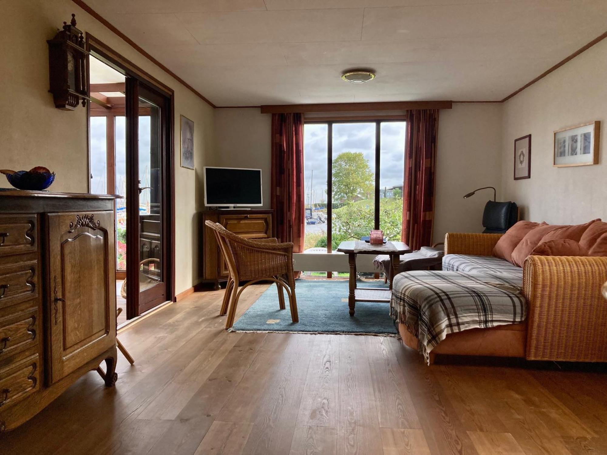 4Pers House Christine W Sauna, Winter Garden & Fishing Pier Anjum Экстерьер фото